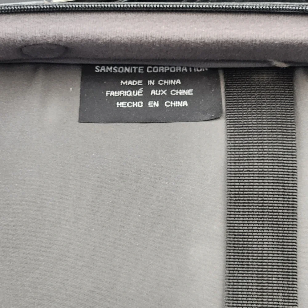 Samsonite Leather Laptop Briefcase 17